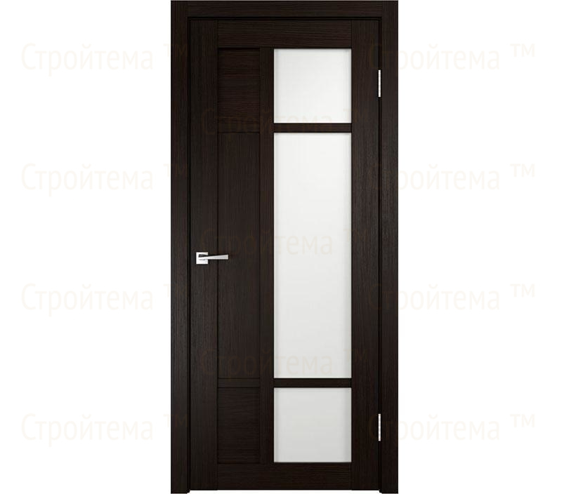 Дверь межкомнатная остекленная Velldoris PROVANCE 3 Венге/Лакобель белое