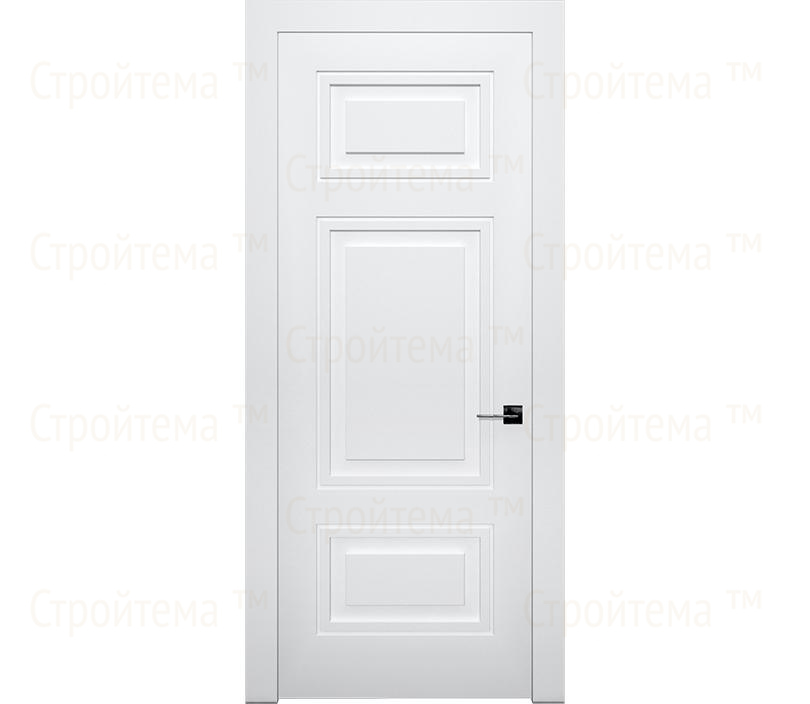Дверь межкомнатная глухая в эмали Гранада ДГ5 с патиной
