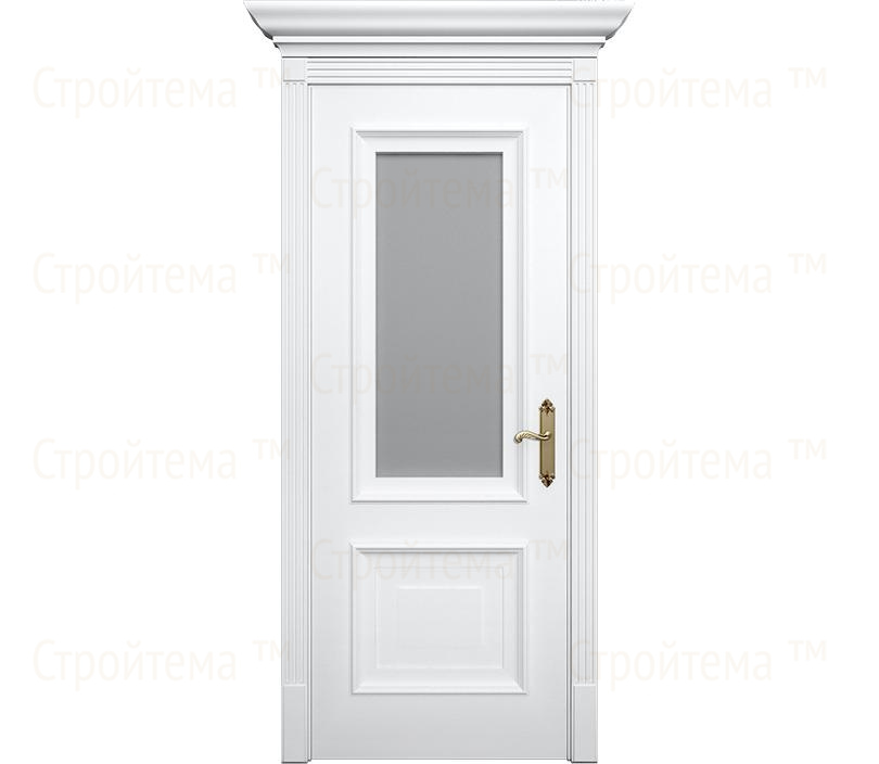 Дверь межкомнатная со стеклом Неаполь ДО2