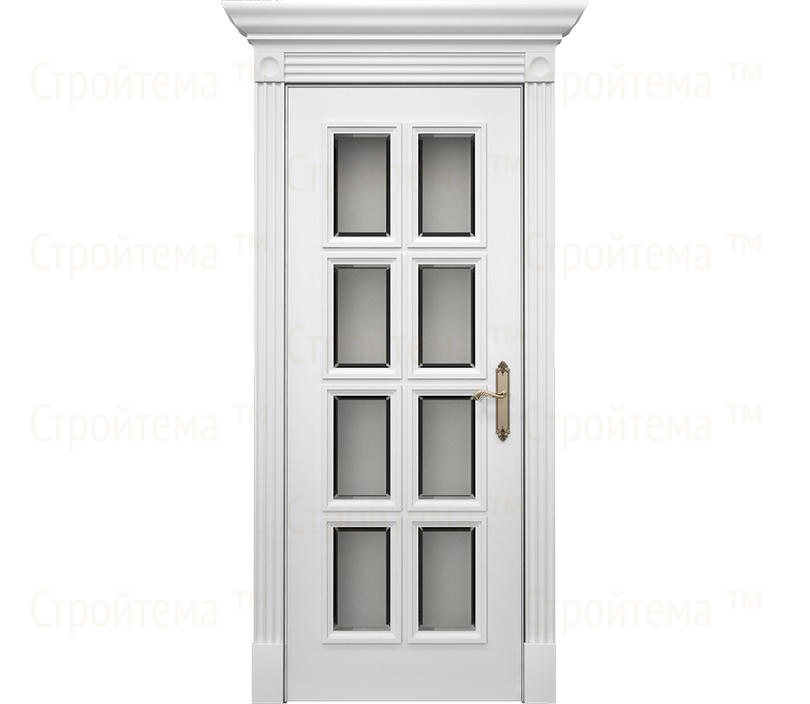 Дверь межкомнатная со стеклом Монца ДО1