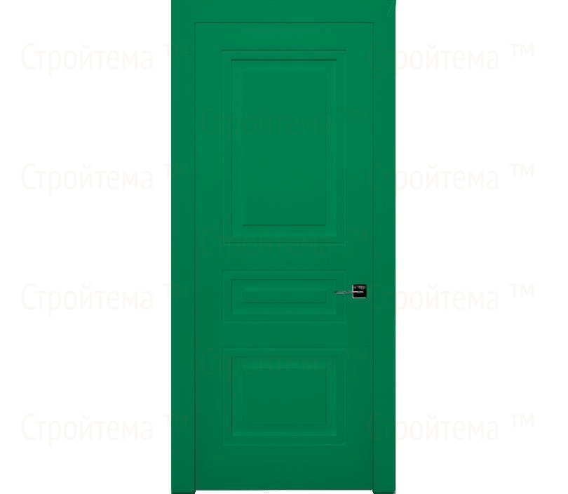 Дверь межкомнатная глухая Гранада лайт ДГ3 зеленая