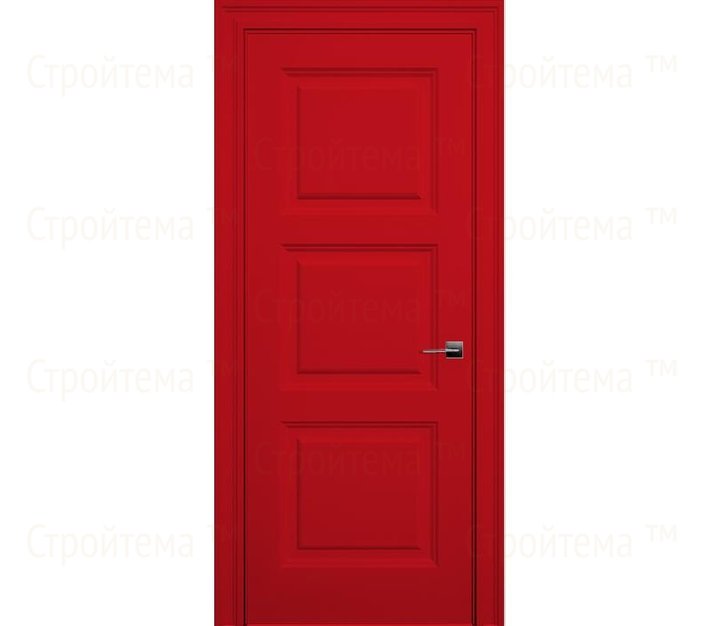 Дверь межкомнатная глухая Савона ДГ6 красная