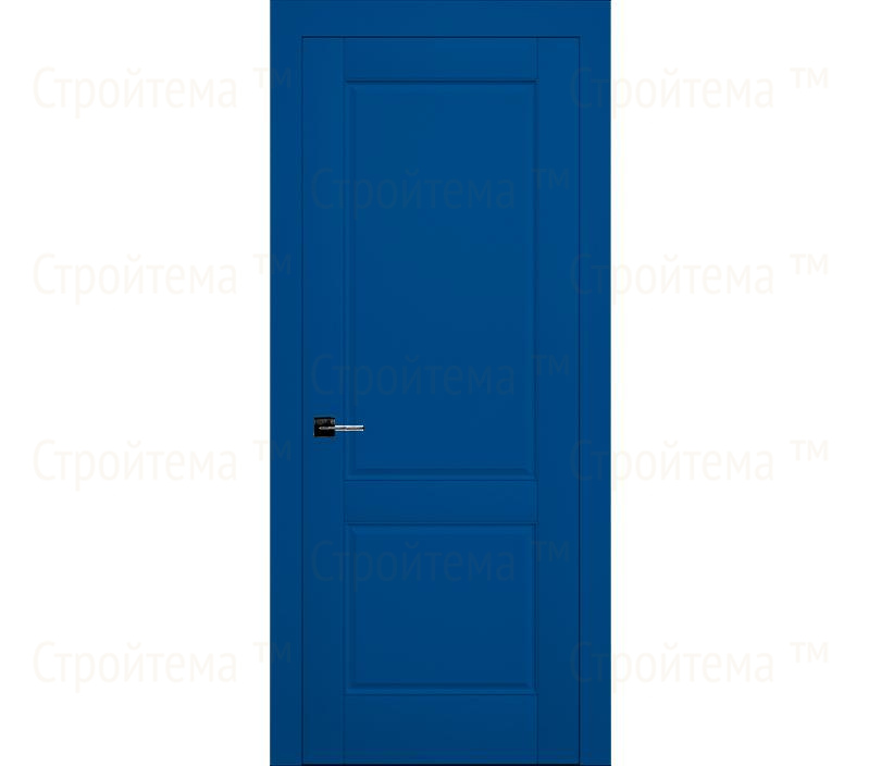 Дверь межкомнатная глухая Лондон ДГ2 синяя