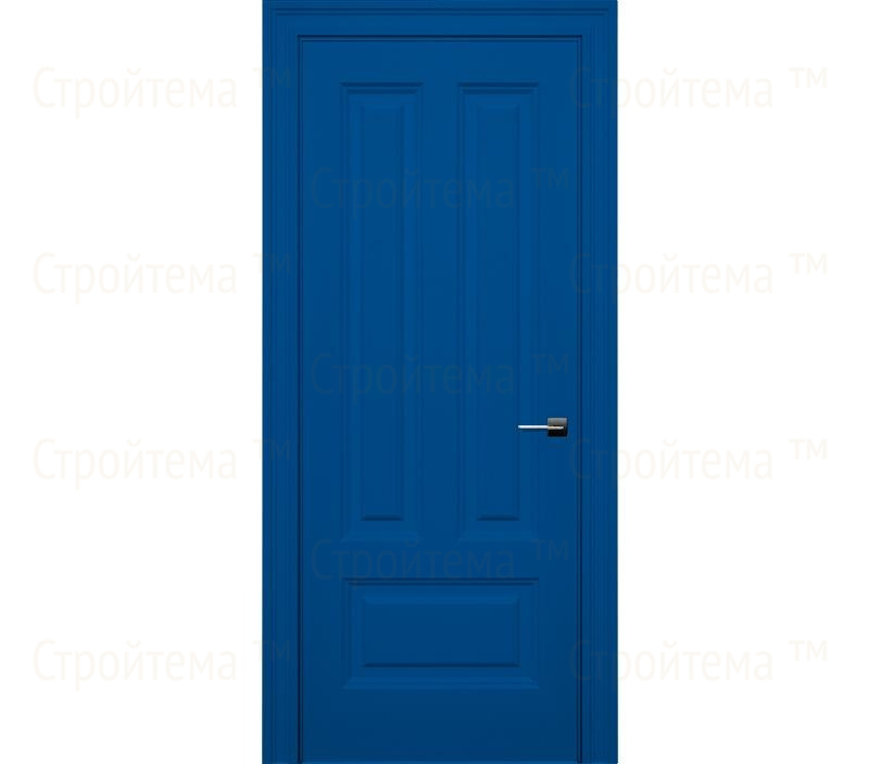 Дверь межкомнатная глухая Савона ДГ10 синяя