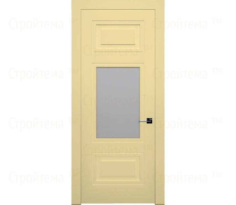 Дверь межкомнатная со стеклом Гранада лайт ДО5 ванильная