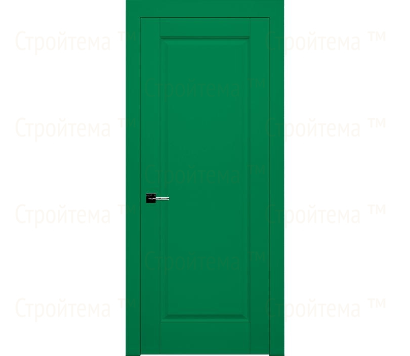Дверь межкомнатная глухая Лондон ДГ1 зеленая