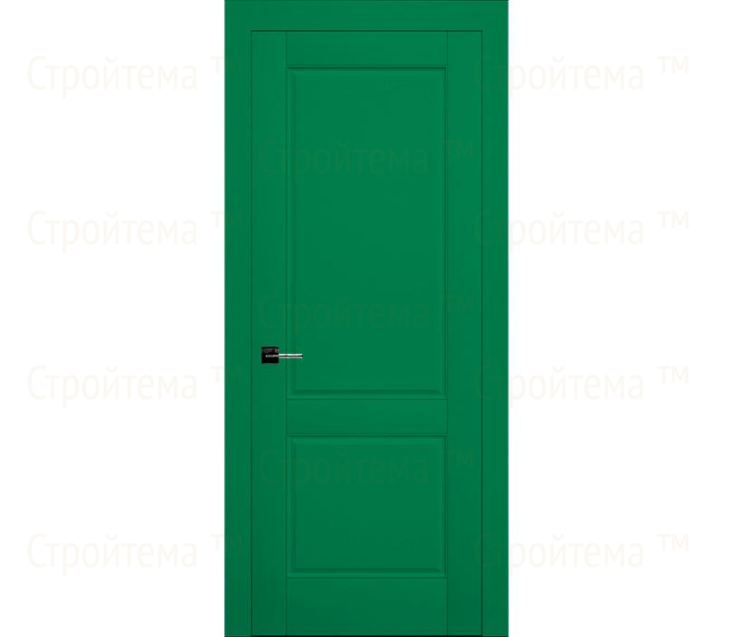 Дверь межкомнатная глухая Лондон ДГ2 зеленая