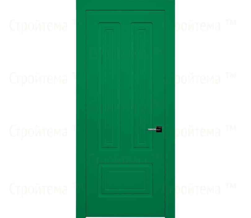 Дверь межкомнатная глухая Милан ДГ10 зеленая