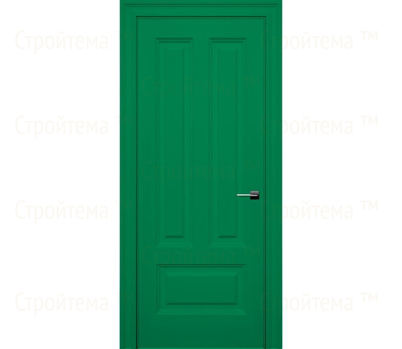 Дверь межкомнатная глухая Савона ДГ10 зеленая
