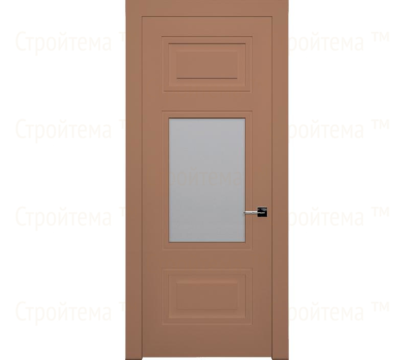 Дверь межкомнатная со стеклом Гранада лайт ДО5 капучино