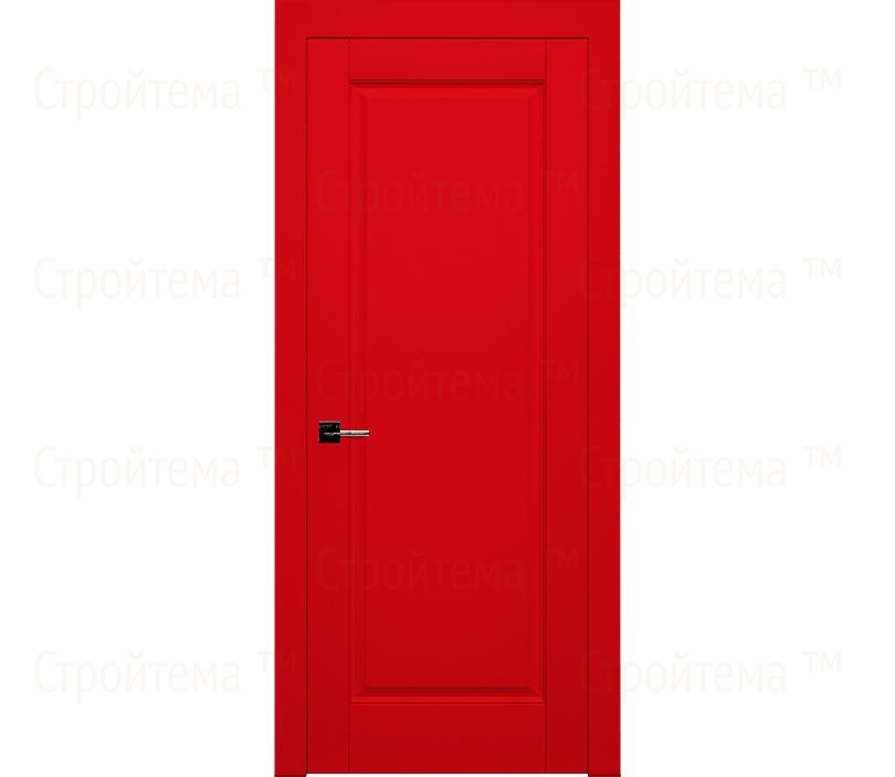 Дверь межкомнатная глухая Лондон ДГ1 красная
