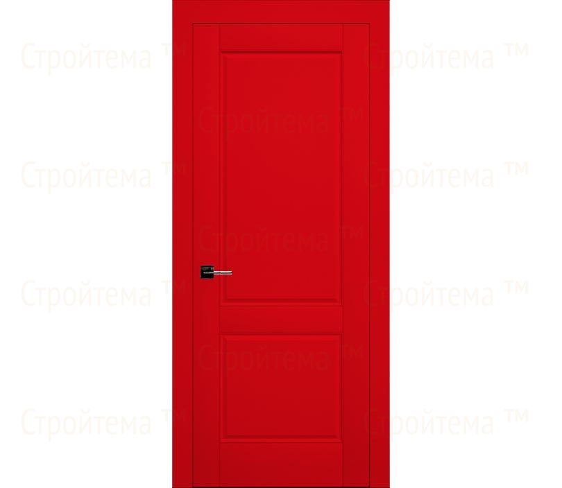 Дверь межкомнатная глухая Лондон ДГ2 красная