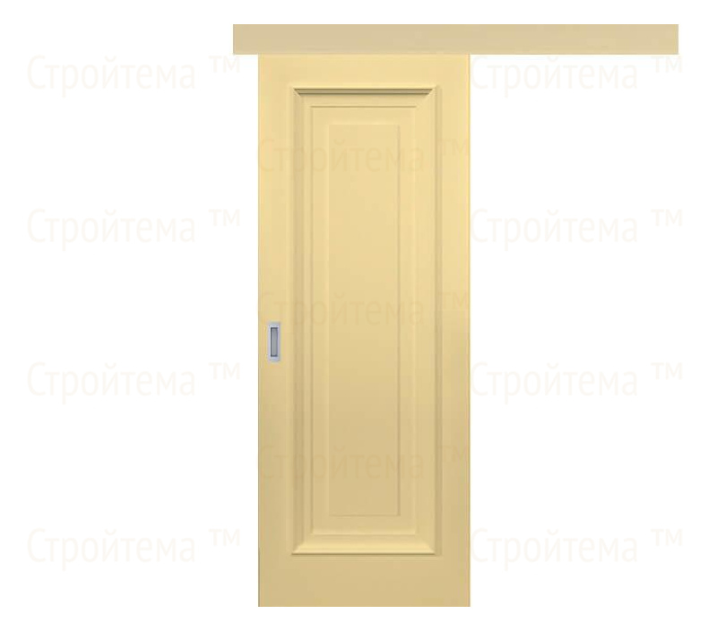 Дверь межкомнатная раздвижная Неаполь ДГ1 ванильная