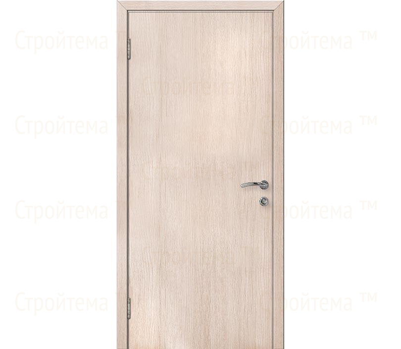 Дверь межкомнатная Капель Classic ПВХ экошпон Дуб Беленый