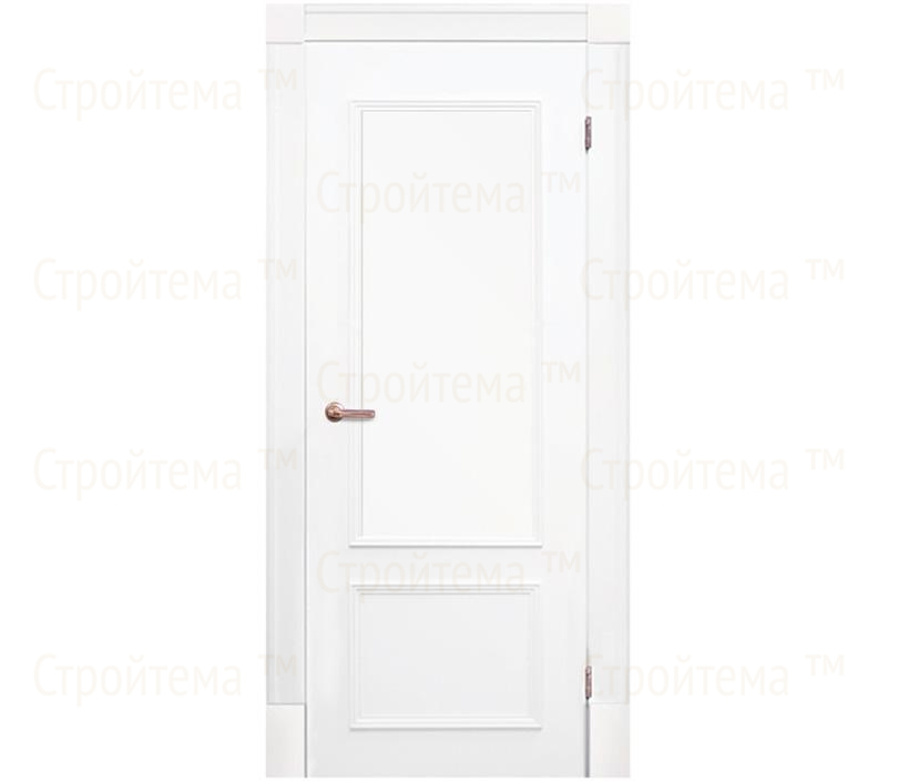 Дверь межкомнатная глухая Olovi Петербургские двери 2 белая, б/з