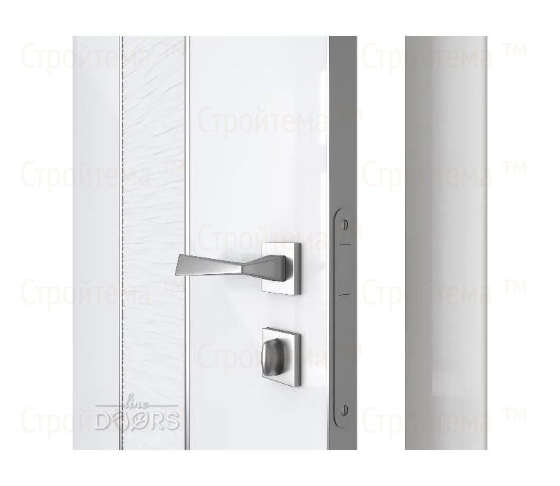 Дверь межкомнатная Линия дверей DO-GERDA/500 Белый глянец