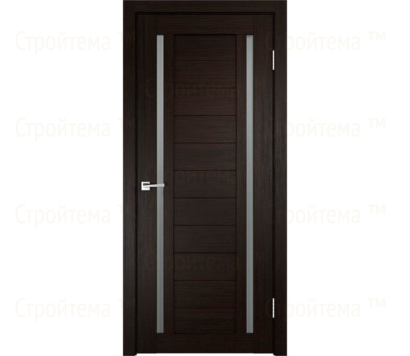 Дверь межкомнатная остекленная Velldoris Duplex 2 Венге/Стекло мателюкс