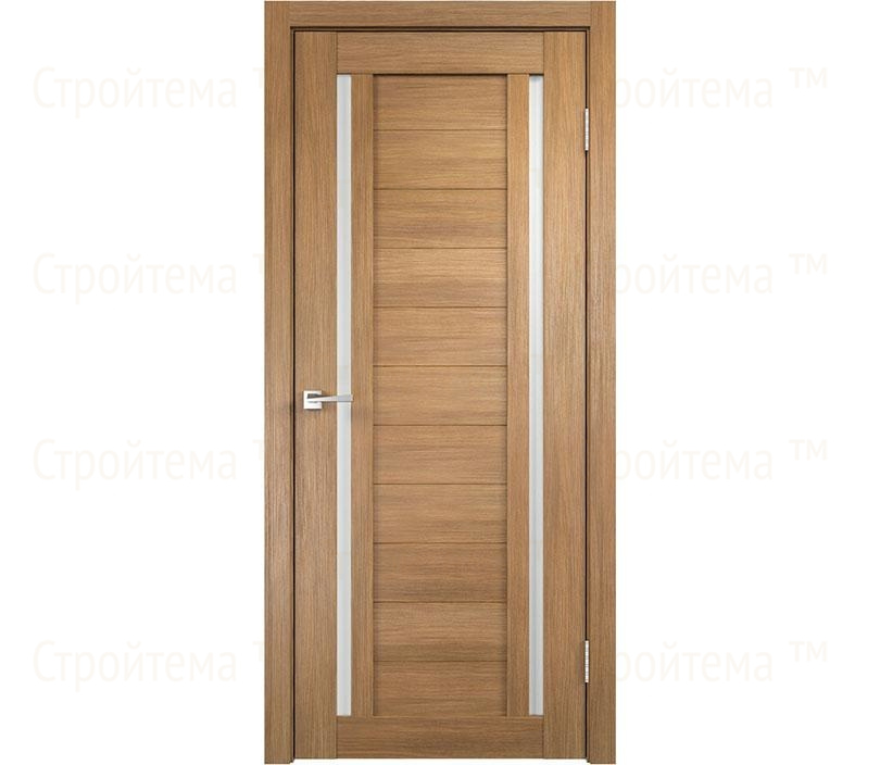 Дверь межкомнатная остекленная Velldoris Duplex 2 Дуб золотой/Лакобель белое