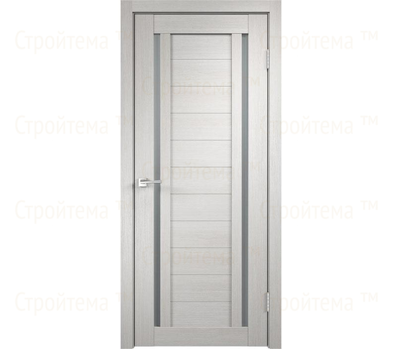Дверь межкомнатная остекленная Velldoris Duplex 2 Дуб белый/Стекло мателюкс