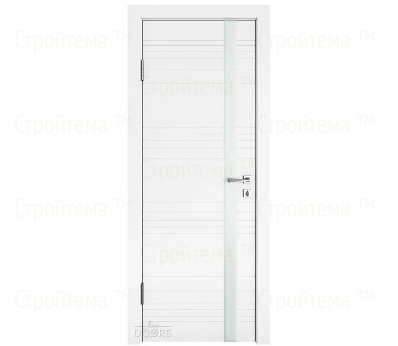 Дверь межкомнатная Линия дверей DO-514 (ДО-514) Белый бархат/Снег