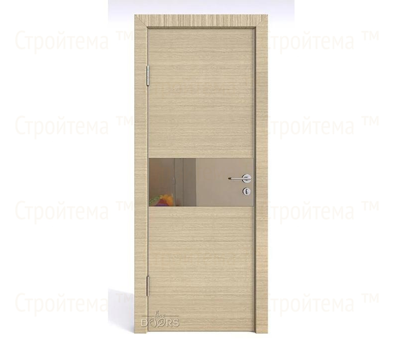 Дверь межкомнатная Линия дверей DO-501 (ДО-501) Неаполь/зеркало Бронза