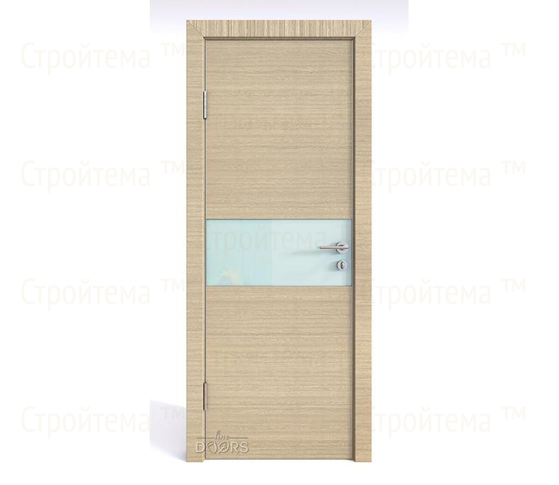 Дверь межкомнатная Линия дверей DO-501 (ДО-501) Неаполь/стекло Белое