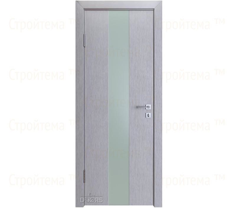 Дверь межкомнатная Линия дверей DO-510 (ДО-510) Металлик/Снег