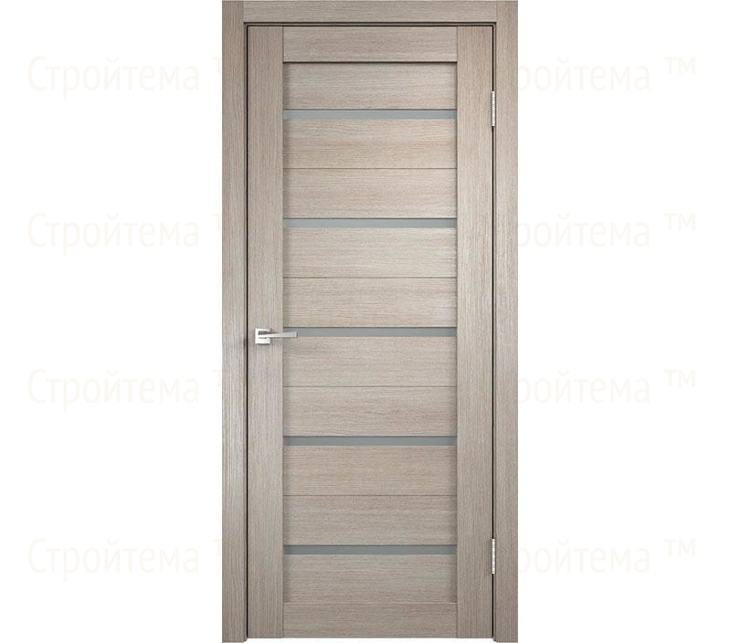 Дверь межкомнатная остекленная Velldoris Duplex Капучино/Мателюкс