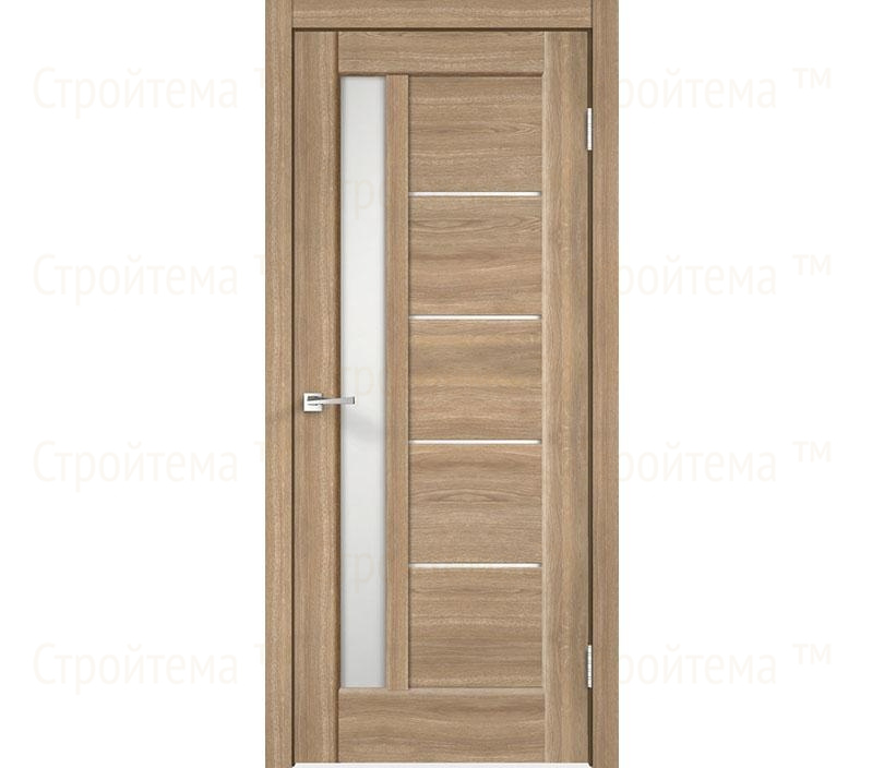 Дверь межкомнатная остекленная Velldoris PREMIER 3 Дуб европейский/Белое