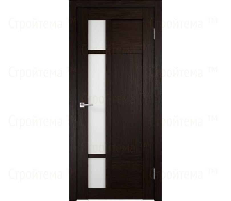 Дверь межкомнатная остекленная Velldoris PROVANCE 2 Венге/Лакобель белое