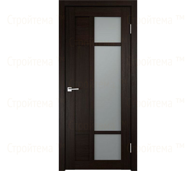 Дверь межкомнатная остекленная Velldoris PROVANCE 3 Венге/Мателюкс